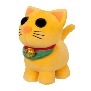 Adopt Me! Collector Plush - Maneki-Neko - Series 4 - Legendary In-Game Stylization Plush - Exclusive Virtual Item Code Included - Toys for Kids Featuring Your Favourite Pet