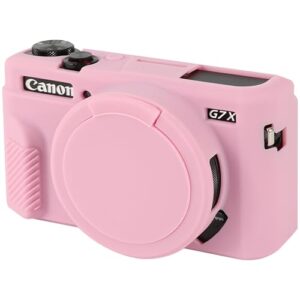 Elonbo for Canon PowerShot G7 X Mark II Digital Camera Silicone Case