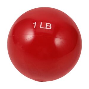 BESPORTBLE Fitness Maracas Pitching Ball Weighted Sandball Ball Filling Softball for Practice Heavy Ball for Softball Practice Ball Weighted Ball Softball Training PVC Blue