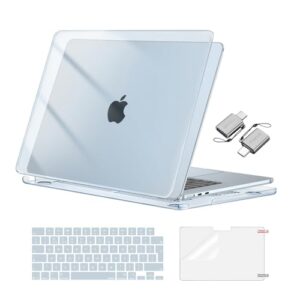MOSISO Compatible with MacBook Air 15 inch Case 2025 2024 2023 M4 M3 M2 A3241 A3114 A2941