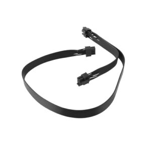 YINETTECH 18AWG PCIE 8 Pin Male to GPU Dual 6+2 Pin Male PCIE Power Cable Compatible with Seasonic Modular PSU