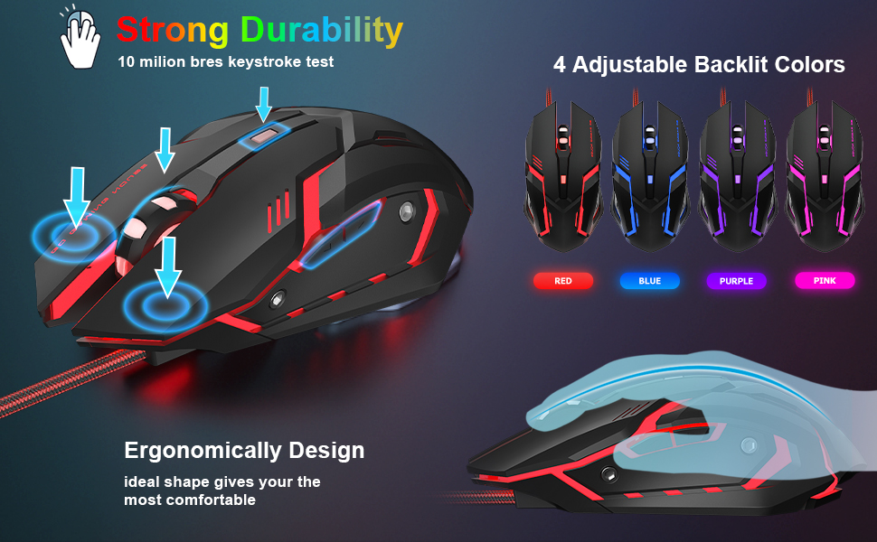 keyboard and mouse