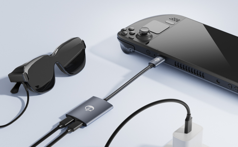 USB-C to AR Glasses and Charging Adapter