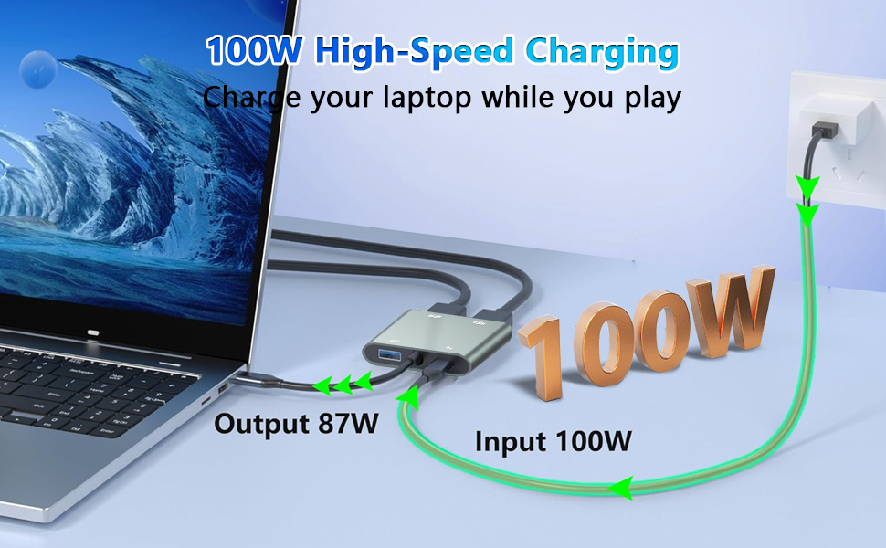 This docking station only compatible with those laptop with thunderbolt