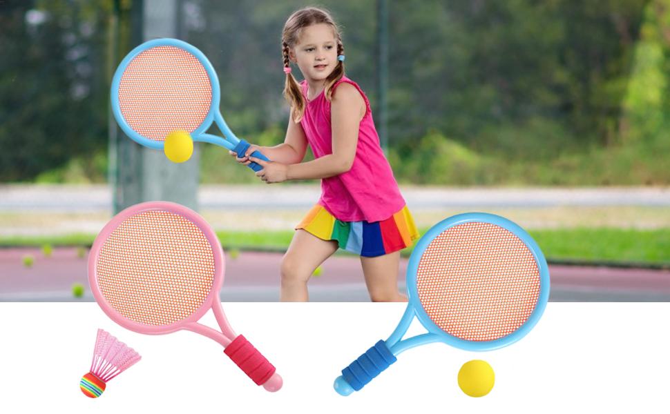 Badminton Rackets Set