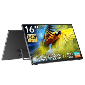 Intehill 3K Portable Monitor 16 Inch