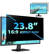 STARY Computer Privacy Screen 21.5 Inch for Widescreen 16:9 Monitor, Removable Anti Glare Blue Li...