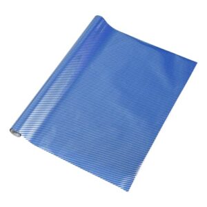 Motoforti Universal Car Wrap Film Vinyl Wrap Cover 9.84 ft x 11.81 Inch Protective PVC Blue 1 Pc