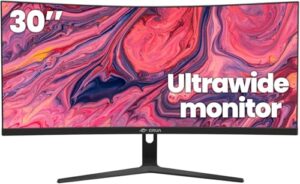 CRUA 30Inch Ultrawide Curved Monitor