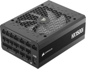 CORSAIR HX1500i (2025) Fully Modular Ultra-Low Noise ATX Power Supply with 12V-2x6 Cable – ATX 3.1 & PCIe 5.1 Compliant