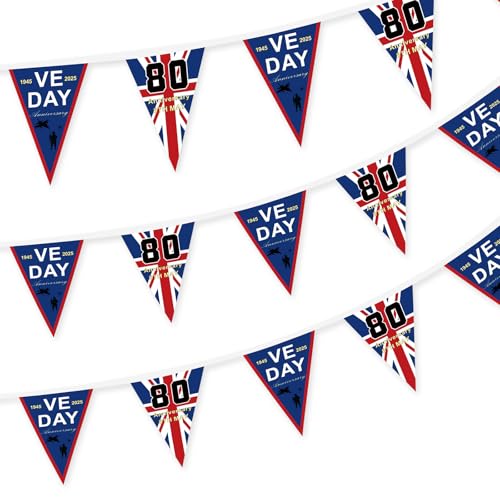 VE Day 80th Anniversary Flag