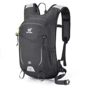 15L Hiking Backpack Small Travel Daypack Breathable Lightweight Day Hike Rucksack with Shoulder Pocket Women Me