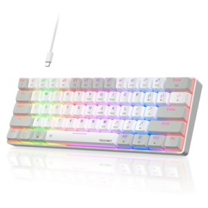 TECKNET 60% Mechanical Gaming Keyboard-RGB Backlit