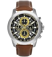 PINDOWS Watches for Men, Men's Analog Quartz Chronograph Watches Waterproof Business Casual Dress...