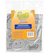 Scrub Daddy Damp Duster, Magical Dust Cleaning Sponge, Duster for Cleaning Venetian & Wooden Blin...