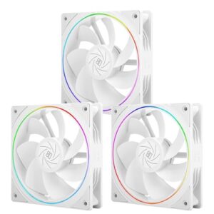 Thermalright TL-S12RW X3 CPU Fan 120mm Reverse Fan Case Cooler Fan Comes with ARGB Lighting