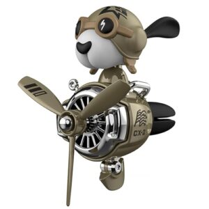 Dog Pilot Car Air Freshener - Propeller Car Air Freshener