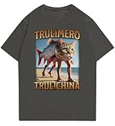 XYYYHTL Italian Brainrot Tralalero Tralala Shirt Tung Sahur Shirts Short Sleeve Sweatshirt Bombar...