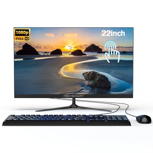 DREAMFYRE All-in-One PC with a 22" Full HD IPS multi-touch display