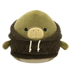 Squishmallows Original 7.5-Inch Wooster the Manatee with a Wooly Hoodie