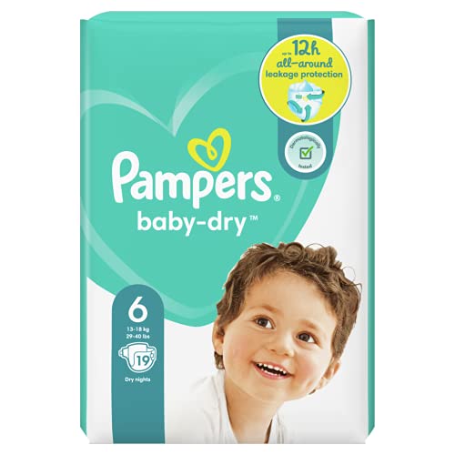 Pampers Baby Dry Nappies (Pack of 19)