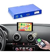 Hodozzy Wireless Charger Car Phone Holder, Wireless Carplay Adapter & Wireless Android Auto Adapt...