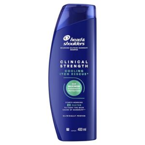 Head & Shoulders Cooling Itch Rescue 400ml Selenium Sulphide Anti-Dandruff Shampoo