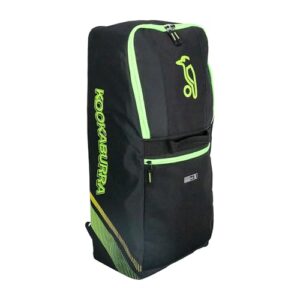 Kookaburra d6500 Duffle Cricket Bag - Black/Neon Gree
