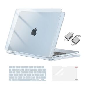 MOSISO Compatible with MacBook Air 13 inch Case M4 M3 M2 2025 2024 2023 2022 A3240 A3113 A2681