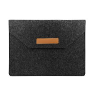 AfitLulu 11/13 Inch Laptop Sleeve Felt Laptop Case with Multiple Compartments