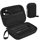 Lacdo External Hard Drive Carrying Case for Seagate Portable/Game Drive for PS4/Expansion/Backup ...