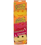 Scrub Daddy + Scrub Mommy 3 Pack - Smiley Face Sponges for Cleaning & Washing Up - Multipack Kitc...
