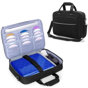 Rexmica Travel Carrying Case for Portable DVD Player (Fits 14.1-17.5 inch)