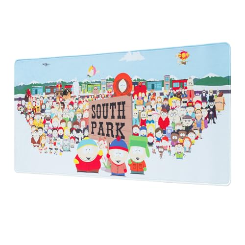 Grupo Erik XXL Mouse Pad South Park | Gaming Desk Mat 31.5 x 13.8 inches Non-Slip Rubber Mat