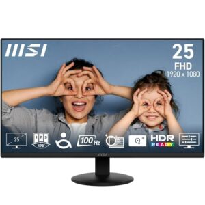 MSI PRO MP252L 24.5-Inch FHD Office Monitor - 1920 x 1080 IPS Panel