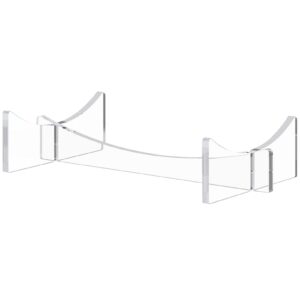 Transparent Football Display Rack - Desk Clear Football Display Rack | Acrylic Ball Display Clear Rack | Acrylic Autographed Football Holder Rack | Soccer Basketball Autographed Souvenir Collection Ho