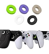 PlayVital Thumbs Cushion Caps Thumb Grips for ps5, for ps4, Thumbstick Grip Cover for Xbox Series...