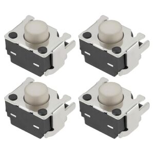 Create idea 4 Pcs L1 R1 Micro Switch Bumper Shoulder Switch Compatible with Valve Compatible with Steam Deck 1010 Left Right Micro Switch