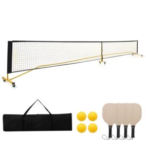 COSTWAY 22ft Pickleball Net Set