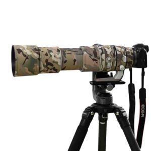 ROLANPRO Waterproof Lens Cover for Canon RF 200-800mm F6.3-9 is USM Camouflage Rain Cover All-terrain camouflage #4 MY-966