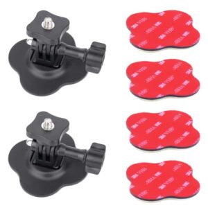 Flexible Helmet Adhesive Mounts Sticky Kit for Insta360 X4