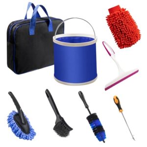 Kazaigou 8PCS Car Wash Cleaning Kit