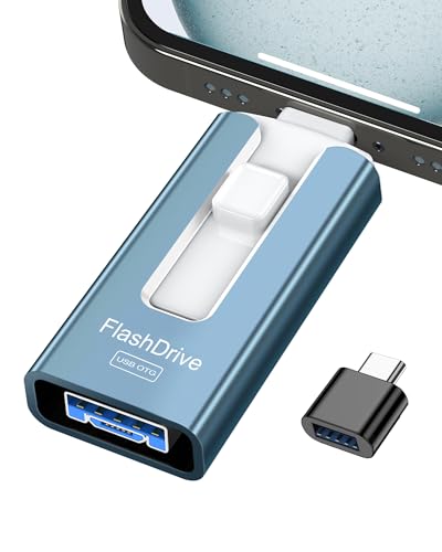GNASEET USB Stick 256GB for Phone