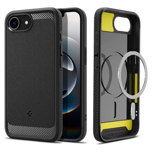 Spigen Rugged Armor MagFit Case for iPhone 16e 2025