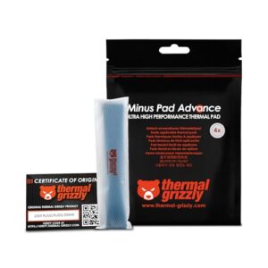 Thermal Grizzly Minus Pad Advance – 4-Pack Thermal Interface Pad