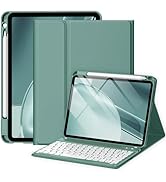 drivego for iPad Air 11 Inch M2 2024 Case with Keyboard, Detachable Keyboard Case for iPad Air 10...