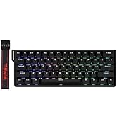 EPOMAKER HE68 Wired Magnetic Gaming Keyboard, 8K Polling Rate, 0.125ms Latency, RGB Backlight, Ga...
