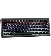 EPOMAKER Shadow-X Gasket Mechanical Keyboard, Hot Swappable 2.4ghz/Bluetooth/USB-C Wired Gaming K...