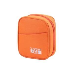 JINSI Small Cable Organiser Bag Travel Electronics Pouch Tech Accessories Case for Chargers