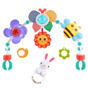 Baby Pram Toys with Rabbit Rattle